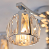 Sufitowa lampa wielopunktowa Ria 96454 IP44 chrom przezroczysty