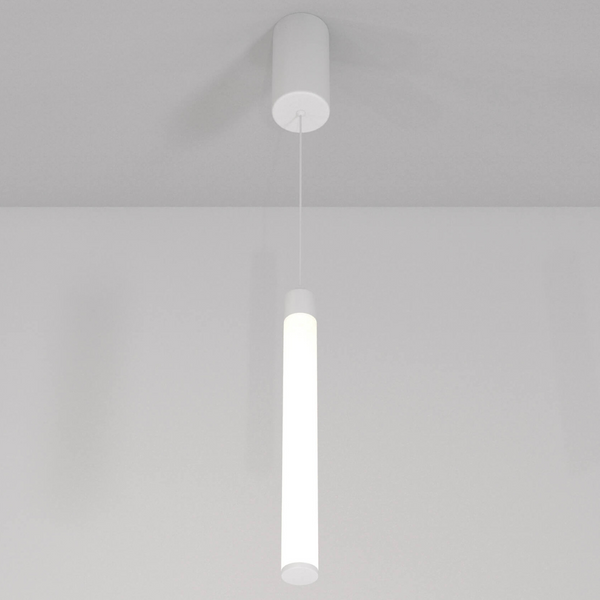 Loftowa wisząca lampa Ray P022PL-L10W LED 10W 3000K zwis biały