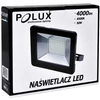 Zewnętrzny naświetlacz 304865 Polux metalowa outdoor LED 50W 6500K do ogrodu IP65 czarna