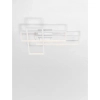 Lampa ścienna do salonu DENVERA LE45477 LED 48W 3200K ramki białe