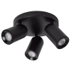 Potrójna lampa sufitowa PUNCH 13958/13/30 Lucide regulowana czarny