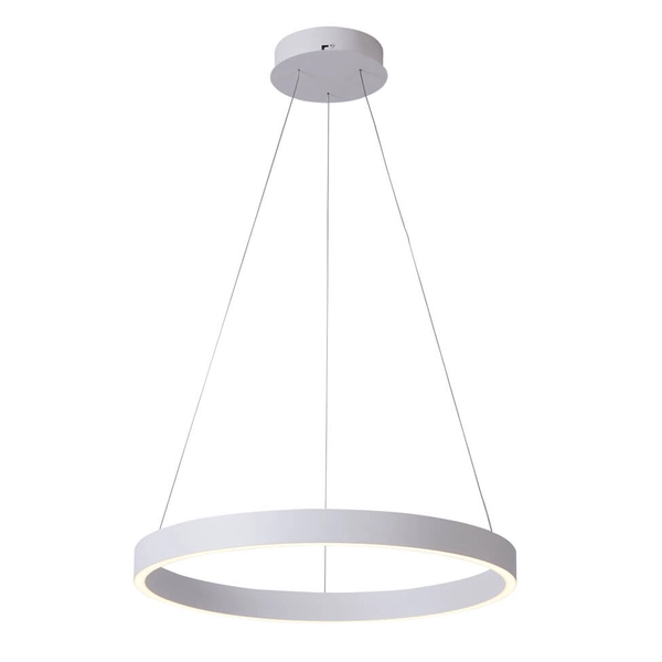 Wisząca lampa Brasco PND-56215-060RPC-WH-3KS4K-TRDIMM Italux LED 40W 3000-4000K biały