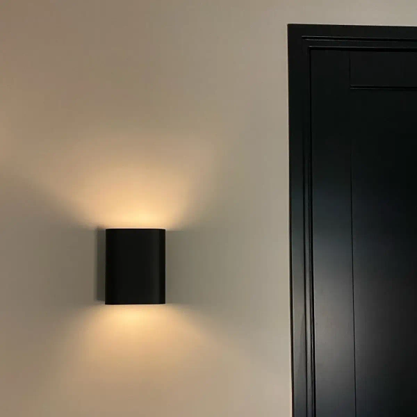 Ścienna lampa na przedpokój OVALIS 12219/02/30 Lucide czarny