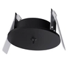 Osłonka na przewody do lampy wiszącej CANOPY AZ5418 wpuszczana czarny