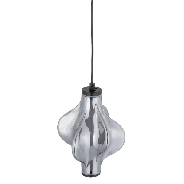 Lampa wisząca do sypialni Elva 18213 LED 8W 3000K nad stół czarny grafitowy