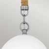Kuchenna lampa wisząca Nash HK-NASH-P-AN marynistyczna nikiel biały