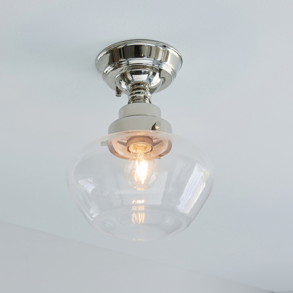 Sufitowa lampa vintage L&-196170 Light& do przedpokoju nikiel