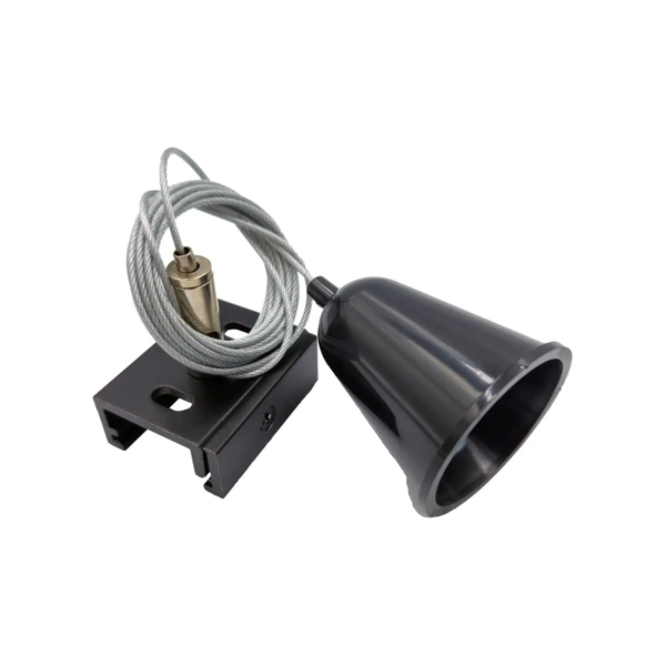 Zawiesie do szyn trojfazowych Tra TRA-SUS-BK Yaskr 1,5, czarne