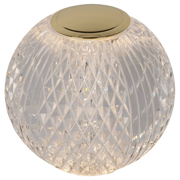 Stołowa lampa glamour Cintra ściemnialna LED 1,5W 3000K złota