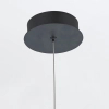Salonowa lampa wisząca Demark QN-DEMARK-1P-BK LED 28W 3000K owalna czarny