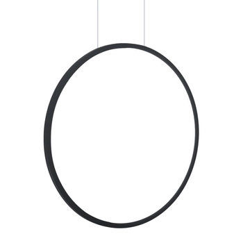 Lampa wisząca Saturno ML8854 pierścień LED 28W 4000K czarny