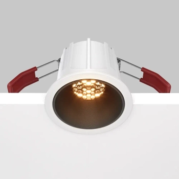 Oprawa sufitowa Alfa DL043-01-10W2.7K-RD-WB-DE LED 10W 2700K biała czarna