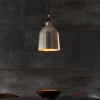 Industrialna lampa wisząca Lazenby 102544 metalowa czarna
