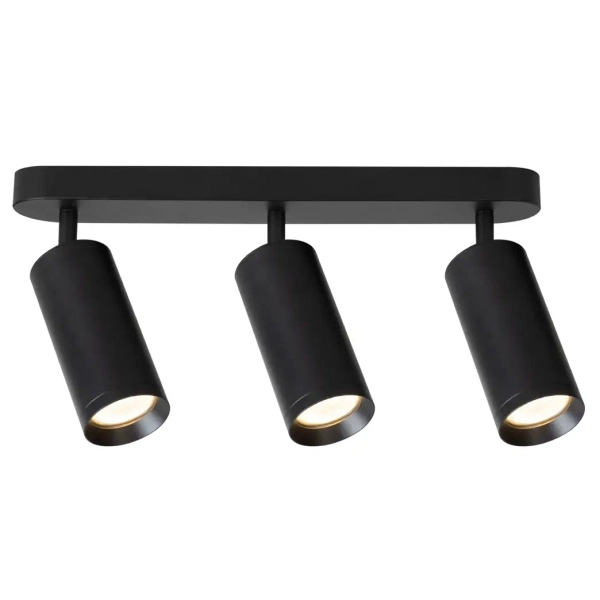 Potrójna lampa sufitowa MICA SPOT ML1147 do kuchni czarny