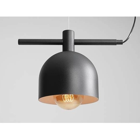 Wisząca lampa loftowa BERYL 976G1 Aldex metalowa kopuła
