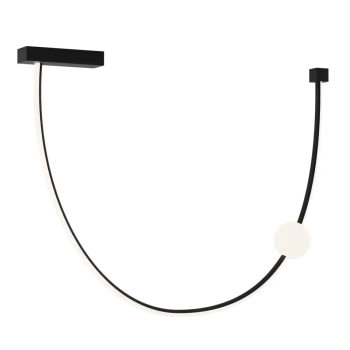 Podwójna sufitowa lampa 22249 LED 19W 3000K zwis czarny