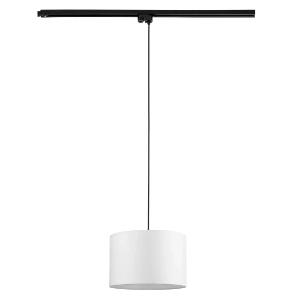 Jednofazowa wisząca lampa szynowa Tracer 10675 tuba biały