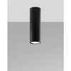 Minimalistyczna lampa sufitowa SL.1001 metalowa tuba czarna