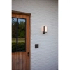 Ścienna LAMPA ogrodowa CUBA 5193811118 Lutec metalowa OPRAWA elewacyjna LED 13W 3000K kinkiet z czujnikiem IP54 szary