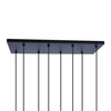 Wisząca lampa nowoczesna Gelato K-4863 Kaja czarne tuby metalowe