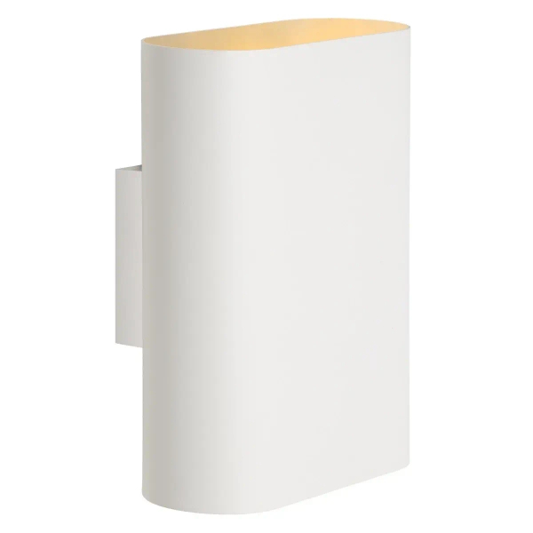 Lampa na ścianę OVALIS 12219/02/31 Lucide na przedpokój biały