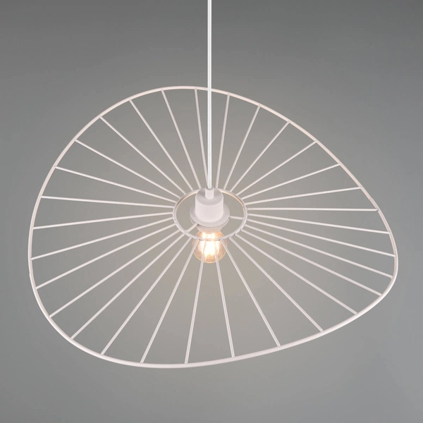 Lampa wisząca do salonu Chapeau R31451031 RL Light parasol japandi biały