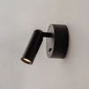 Metalowy kinkiet regulowany Mirax C038WL-L3B3K LED 3W 3000K czarny
