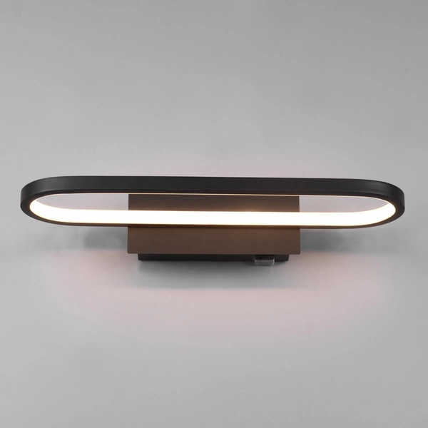 Lampa ścienna GIANNI 283770132 Trio LED 17W 3000K IP44 do łazienki czarny
