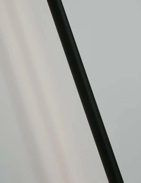 Ledowa listwa ścienna Buin lampa do przedpokoju 20W 3000K czarna