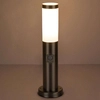 Stojąca lampa zewnętrzna BOSTON z czujnikiem ruchu IP44 stal