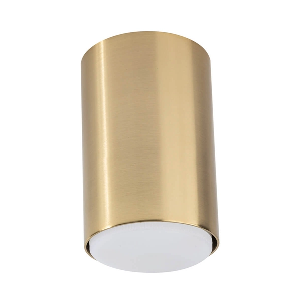 Gabinetowa lampa nasufitowa Tubo 40850 Sigma metalowa złota