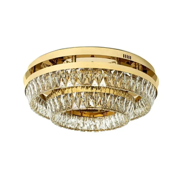 Sufitowa lampa glamour SAVOY MSE1501100530 LED 53W 3000K złota