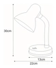 Lampka na biurko Cariba  K-MT-203 NIEBIESKI niebieska 