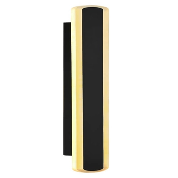 Zewnętrzny kinkiet ścienny Stick 21-35868 LED 12W 3000K IP65 czarny złoty