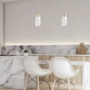 Ledowa wisząca lampa 1966 LED 7W 3000K szklana do jadalni złoty