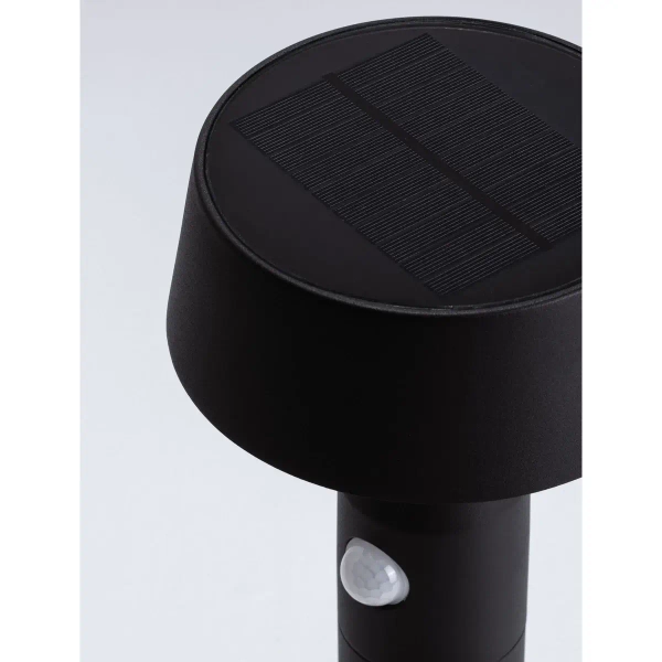 Słupek ogrodowy z czujnikiem FRAVELA LE75124 LED 1W 3000K IP54 czarny