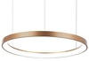 Lampa wisząca Agnes AZ5017 LED 38W 3000-6500K pierścień złota