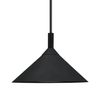 Zwisająca lampa sypialniana no.Ai 5166 Shilo metalowa czarna