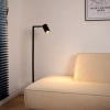 Stojąca lampa salonowa Lesley 03725/01/30 Lucide tuba metalowa czarna
