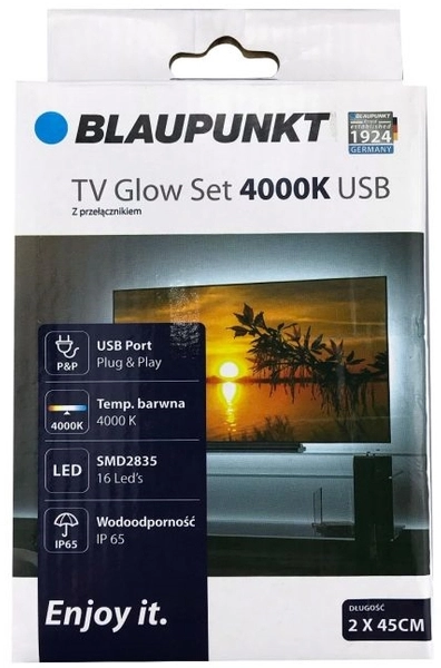 Taśma ledowa za telewizor Blaupunkt TVSETNW 4000K biała