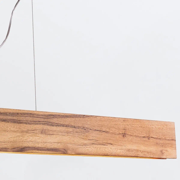 Wisząca belka nad stół Clean QN-CLEAN-LED-LP-127-TEAK LED 29W 3000K brązowy