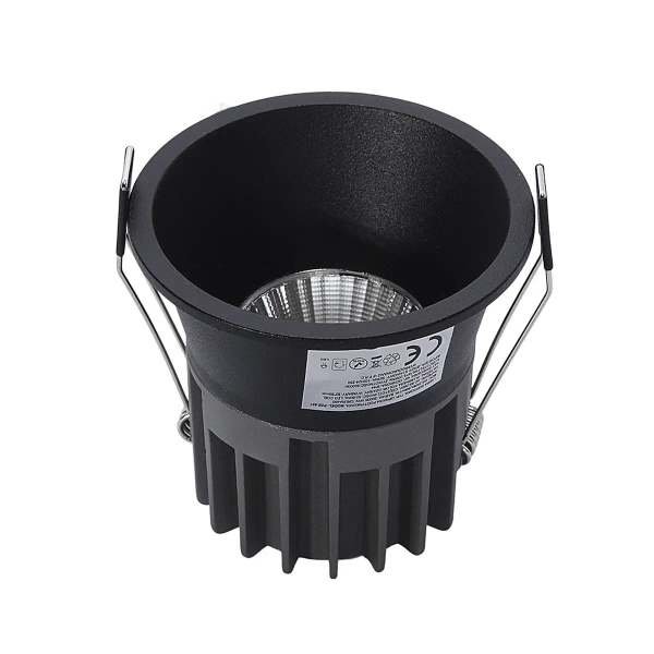 Łazienkowa oprawa wpustowa 1384 IP44 LED 6W 4000K IP44 czarna