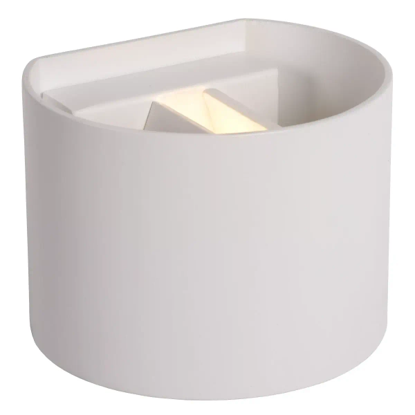 Kinkiet na ścianę XIO 09218/04/31 Lucide metalowy góra-dół biały