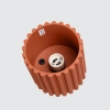 Tuba sufitowa AURA ceglana SL.1799 ryflowana GU10