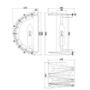 LAMPA ścienna PUNTES MOD043WL-01CH Maytoni glamour OPRAWA crystal kinkiet szklany chrom