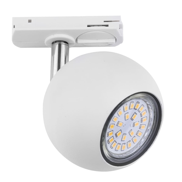Reflektor szynowy okrągły Tracer 4040 TK Lighting metalowy biały