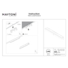 Magnetyczna lampa sufitowa Points TR082-1-6W4K-M-W 6W 2700-6000K biały