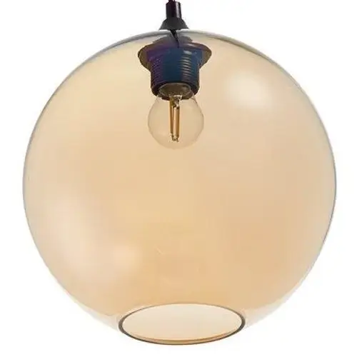 Wisząca lampa Love bomb ST-5012 AMBER Step szklana kula bursztynowa