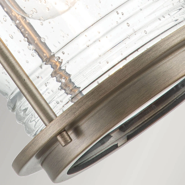 Ogrodowa lampa ścienna Ashland Bay KL-ASHLANDBAY2-M-BU Kichler IP44 brązowa