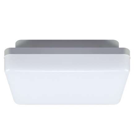 Zewnętrzna LAMPA sufitowa MAJOR 03743 Ideus kwadratowa OPRAWA hermetyczna LED 18W 4000K plafon outdoor IP55 biały